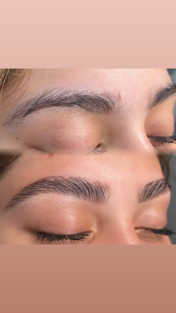 Brow Maintenance + Hair Reju Treatm at JulietaBlendz in Houston, TX