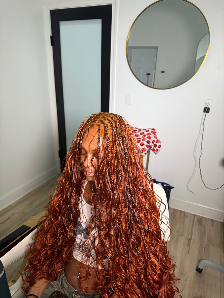 French Curl Braids at Braidsbyzaira💕 in Philadelphia, PA
