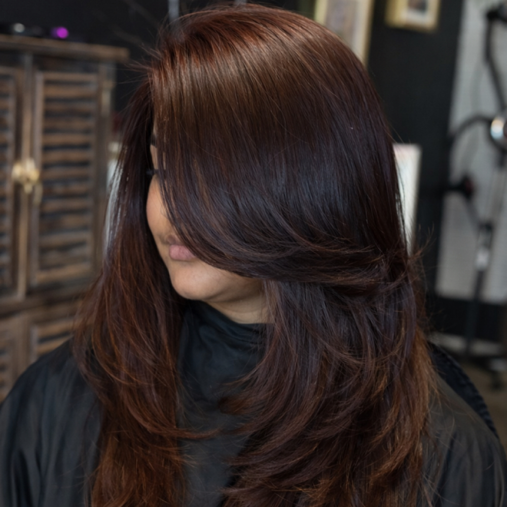 All Over Custom Color at Brittany The Hairstylist in Norfolk, VA