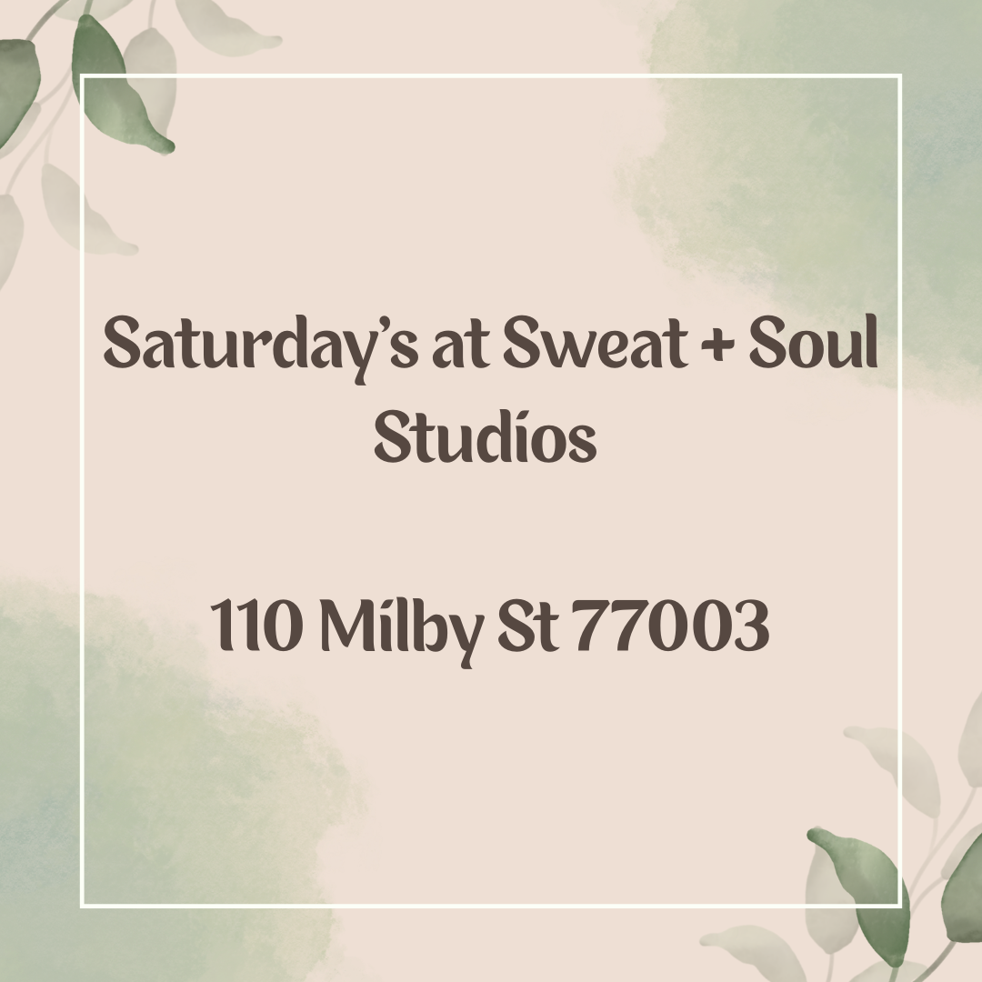 Saturday's at Sweat & Soul