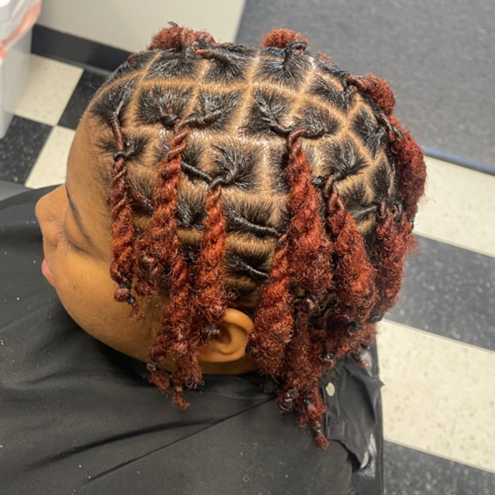 All Over One Color locs at Nifty Nita in Newport News, VA