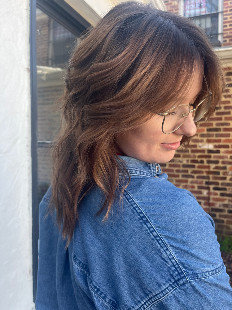 Color+Full highlight+Blow Dry