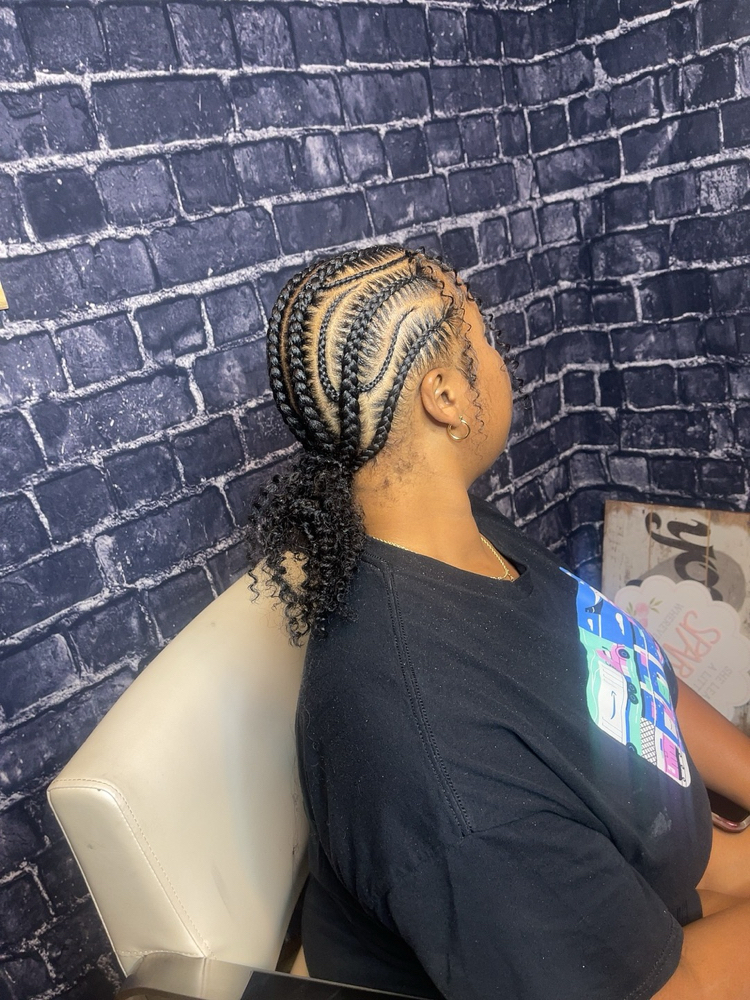 CURLY BUN(FOR STITCH) at Crownedbyshanti in Pontotoc, MS