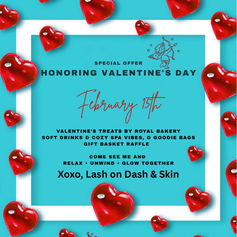 Feb Special at Lash on Dash in Ventura, CA
