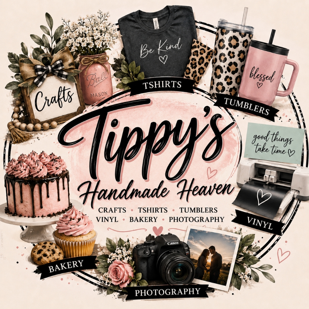 Vinyl Decals at Tippy's Handmade Heaven in Pollok, TX