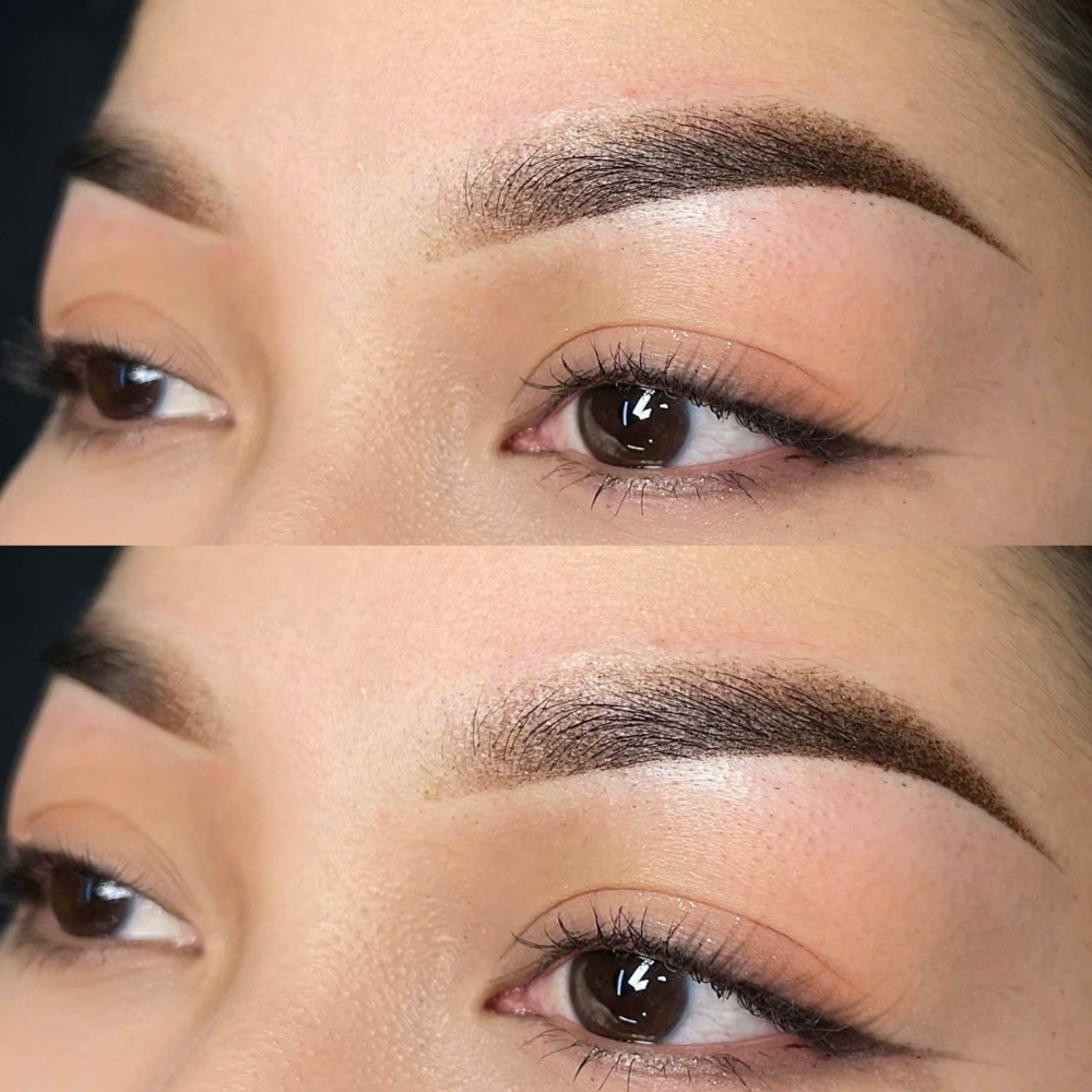 Ombre  Powder Shading at Lumina Brows and Lahes in Riverside, CA