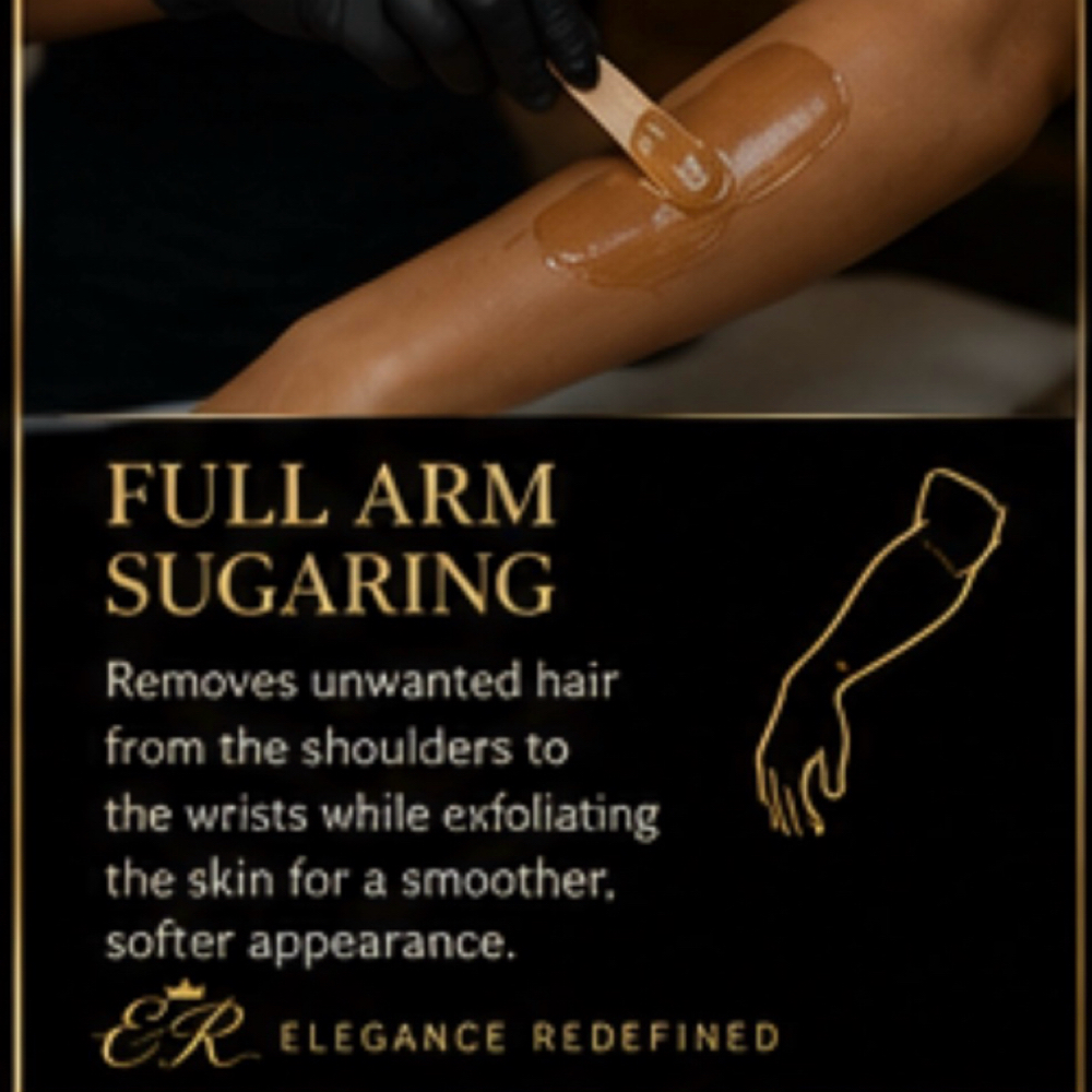Full Arm Sugaring at Elegance Redefined in Belden, MS