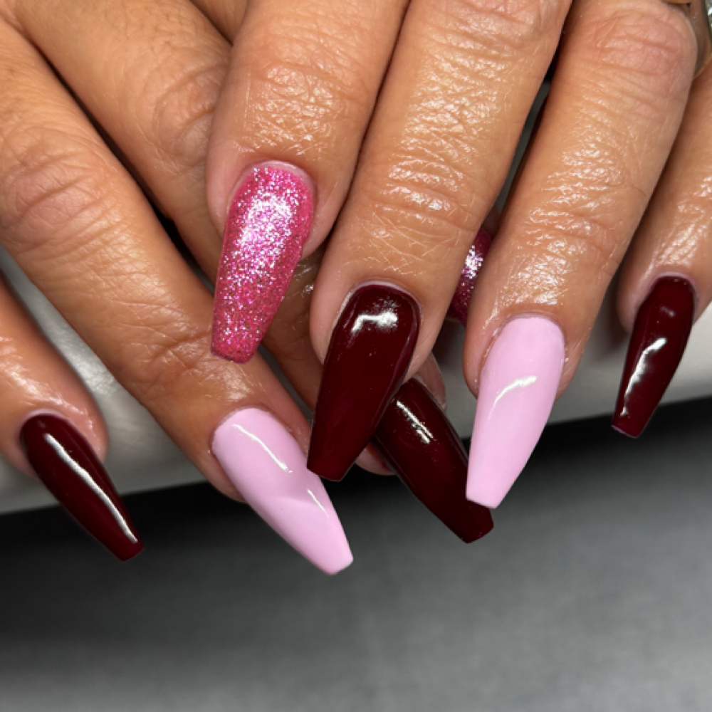 Long gel X Full set at Fayleenailz in Midvale, UT