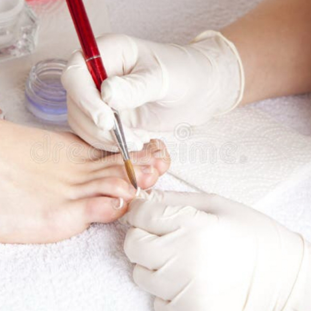 Acrylic Pedicure at Salon Ambiance in Fall River, MA