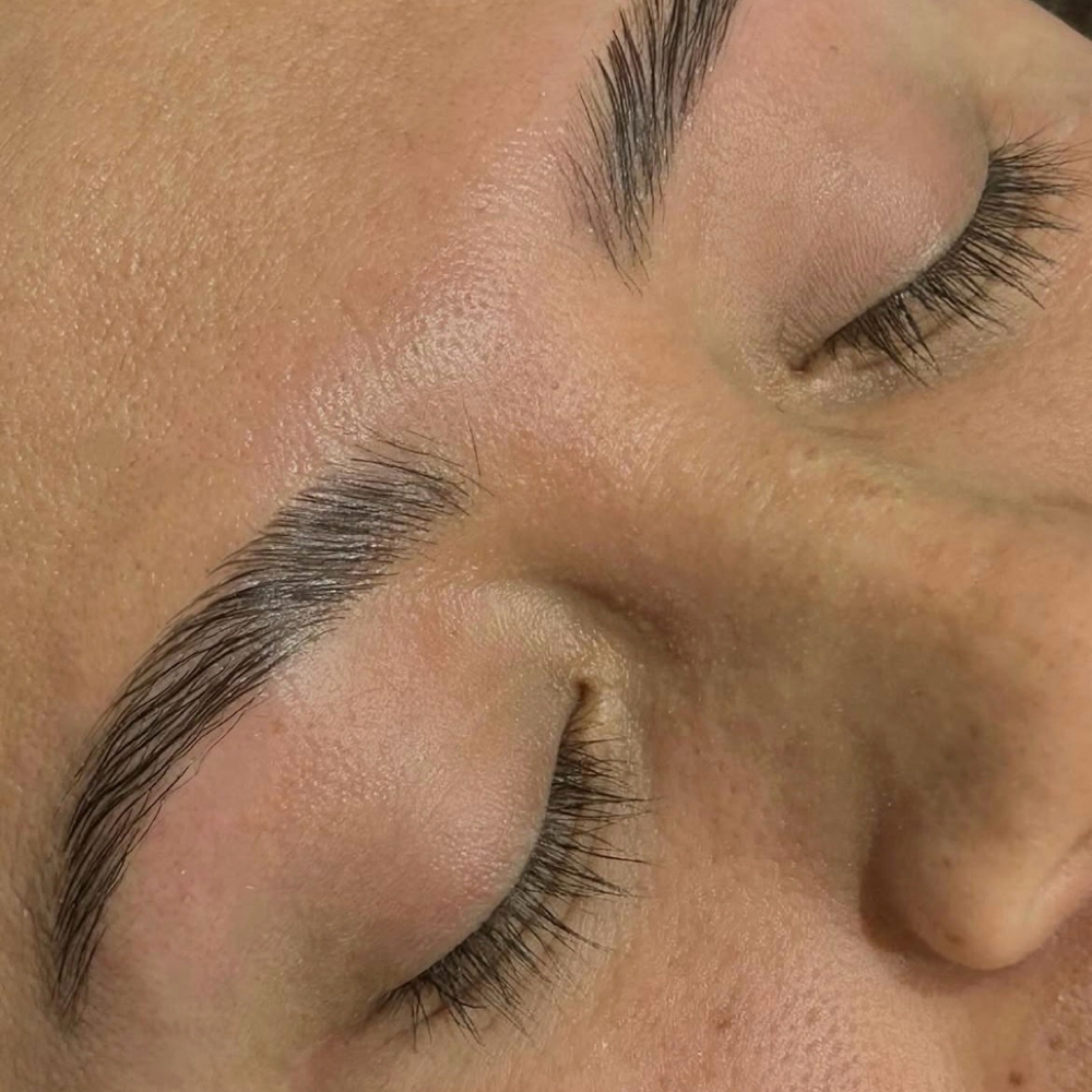 Brow lamination and Wax at Karol’s Beauty Bar in Oswego, IL