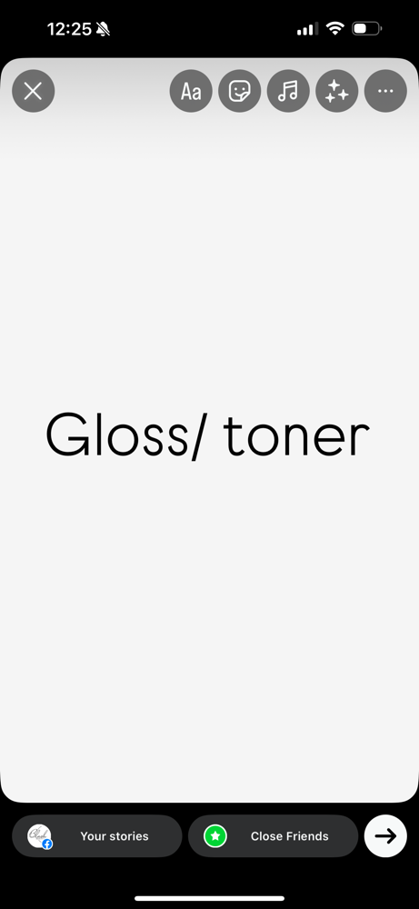 Hair Glossing Treatment