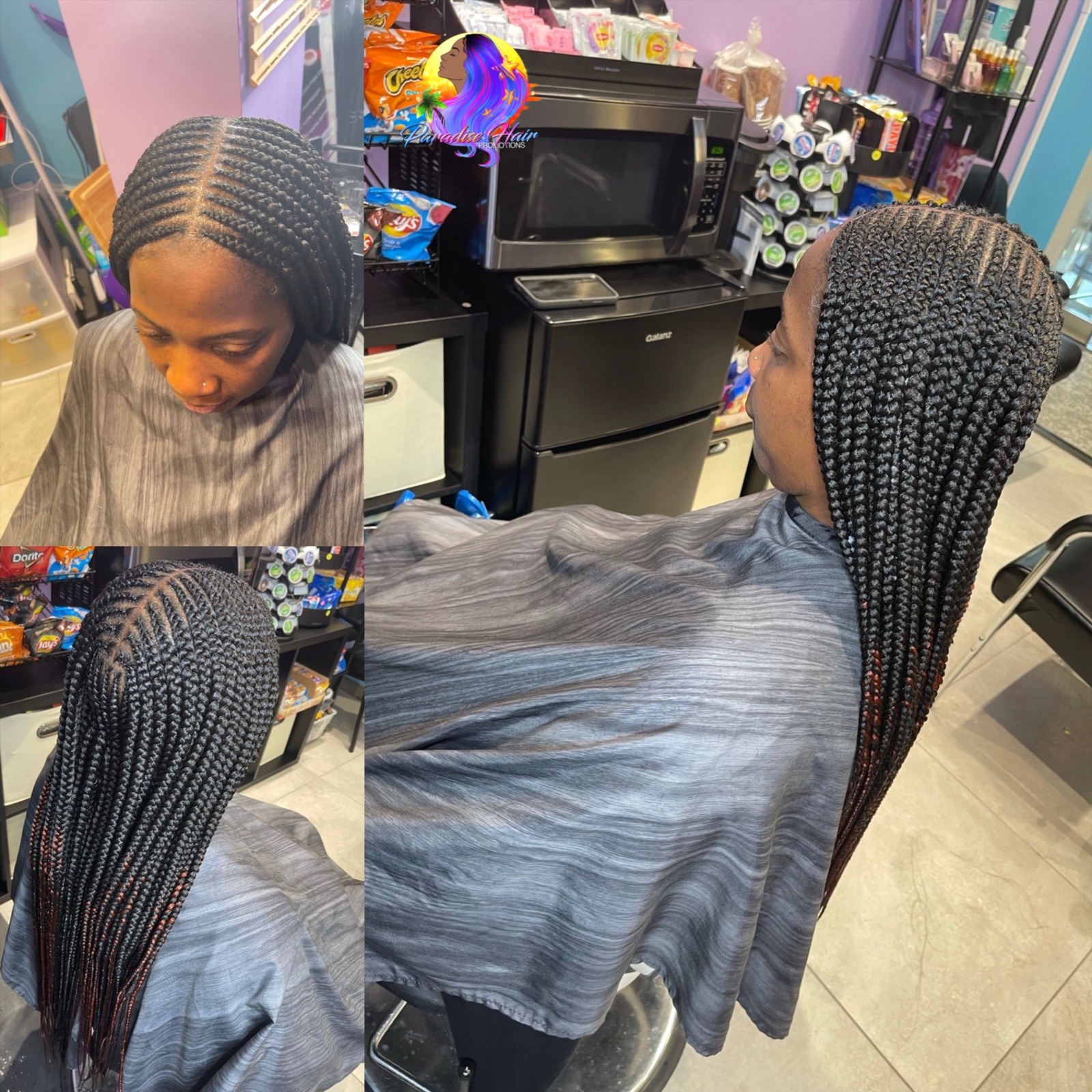 Women's Two-Layer Small Feeders at Paradise Hair Promotions in Bedford Heights, OH