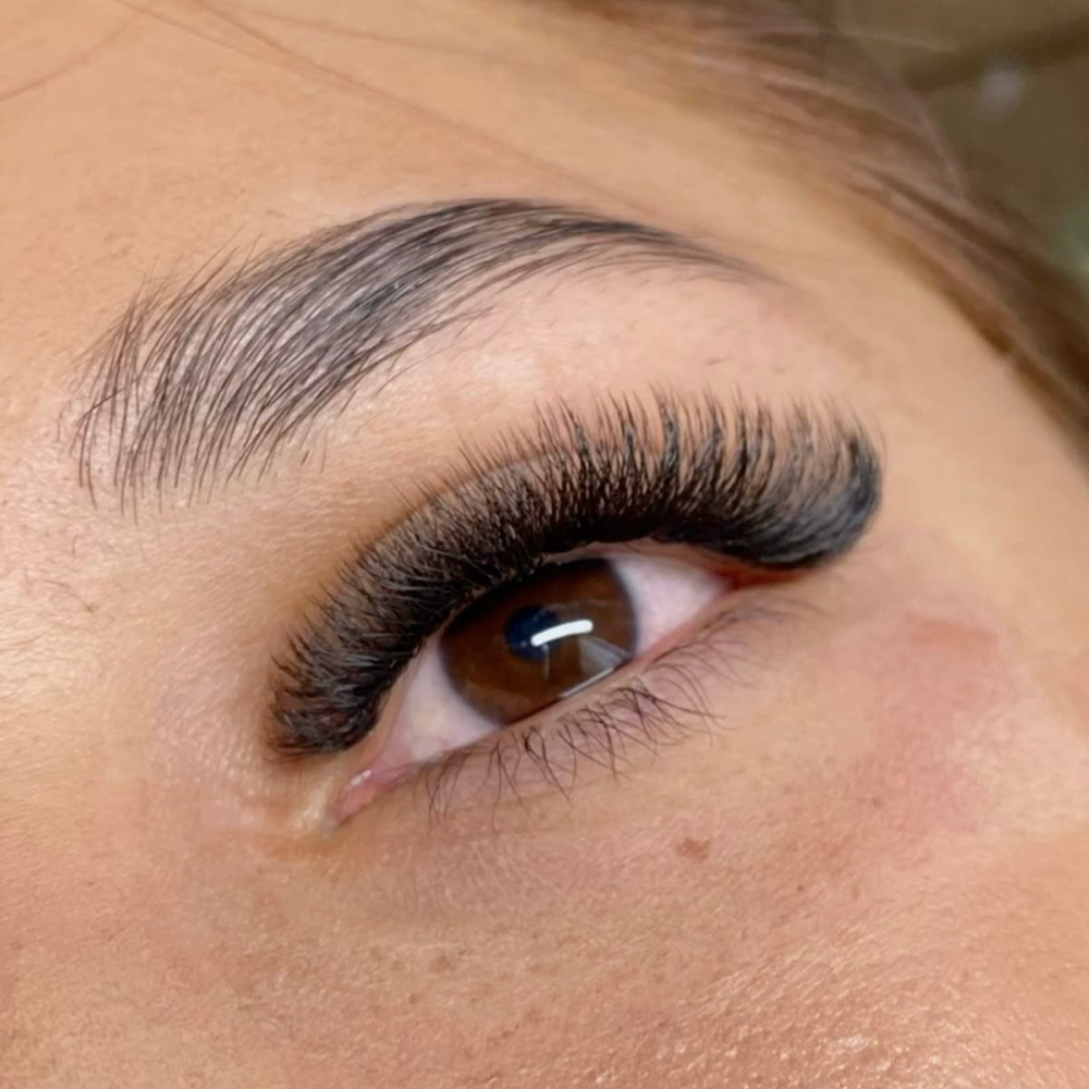 Volume Full Set at Aura Lash & Brow Studios in Tampa, FL