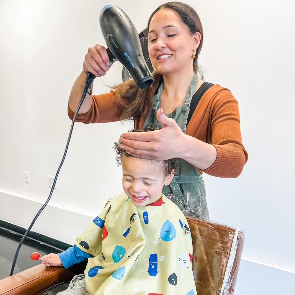 Curly Kid Cut