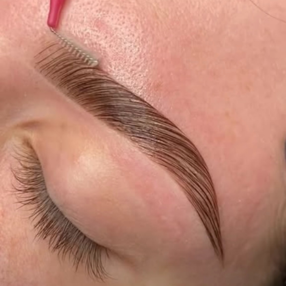 Brow Lamination at The Bare Babe Studio OC in Fountain Valley, CA