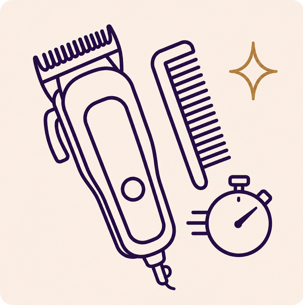 Clean Up / Clippers Only at VIOLA Salon in Philadelphia, PA