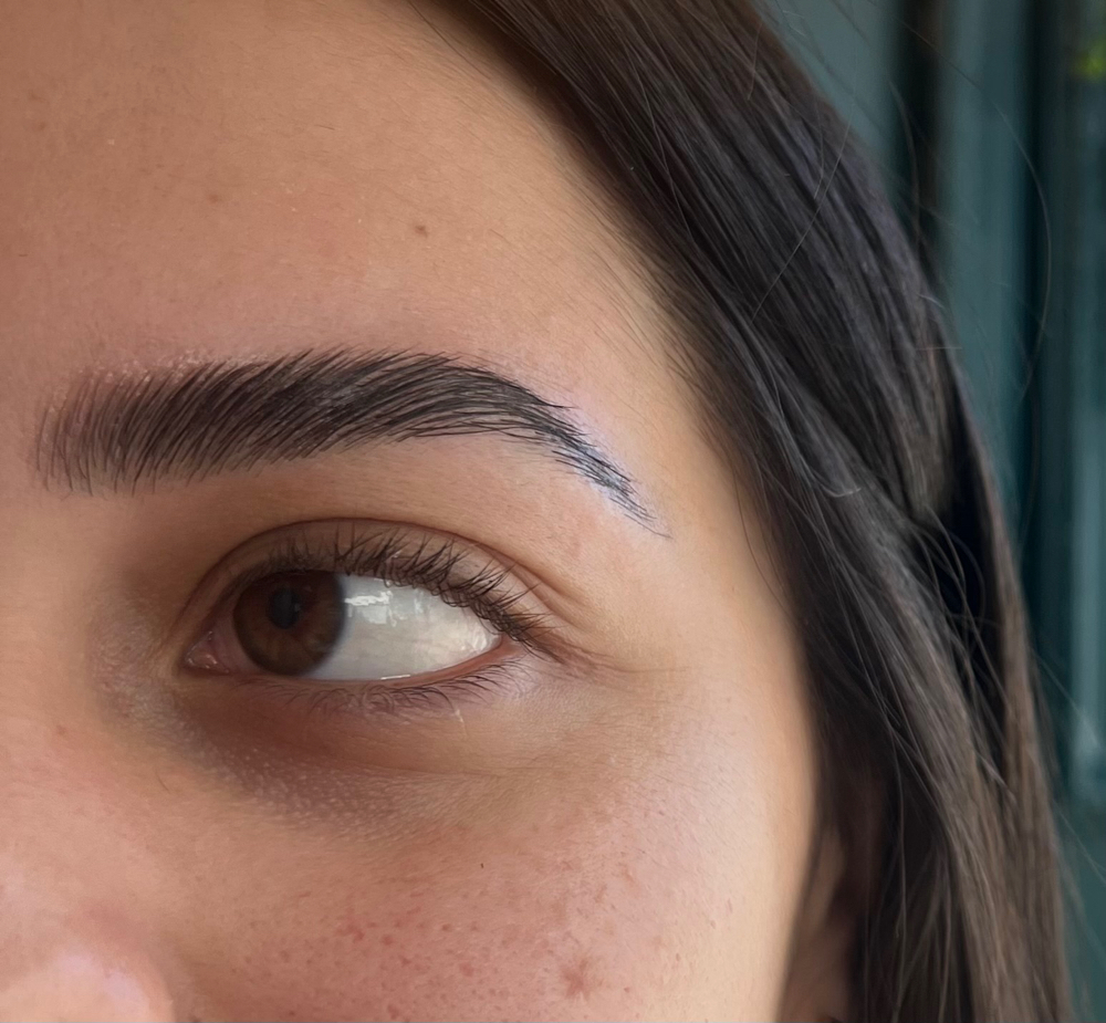 Brow Lamination, Wax And Tint