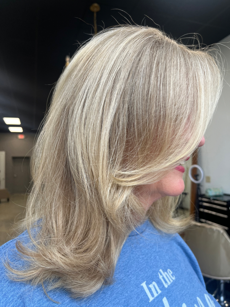 All Over Color With Highlights