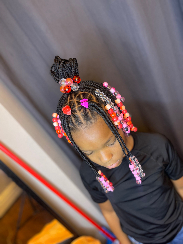 Kids Braids (Hair Added) 9&under