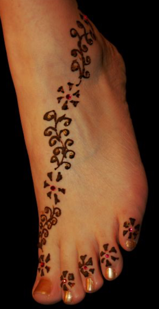 Henna Tattoo - Foot