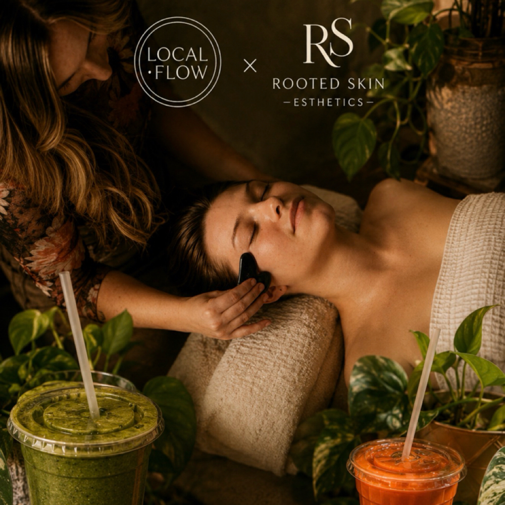 𖦹 Glow + Flow (Limited Time) at Rooted Skin Esthetics in McMinnville, OR