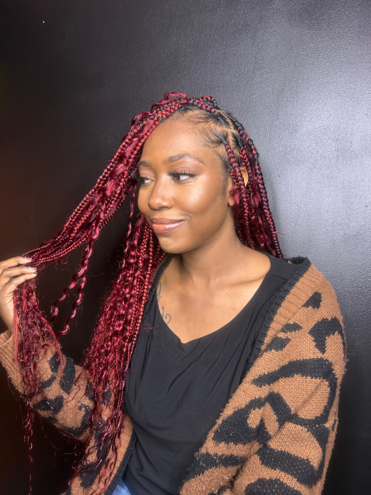 Boho Knotless at Akachi cosmetics in Laurinburg, NC