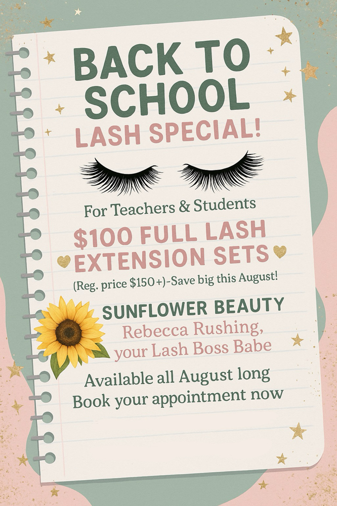 Back To School- Lash Special