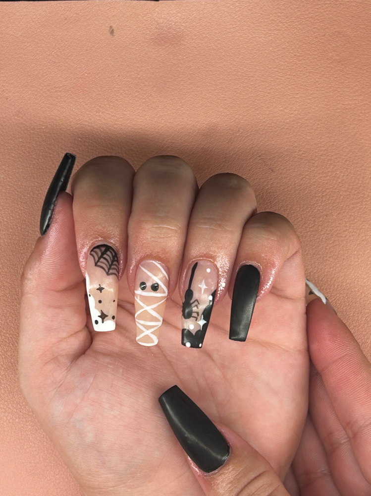 Gel X Medium Nail Art at Cosmo By Sage in Bakersfield, CA