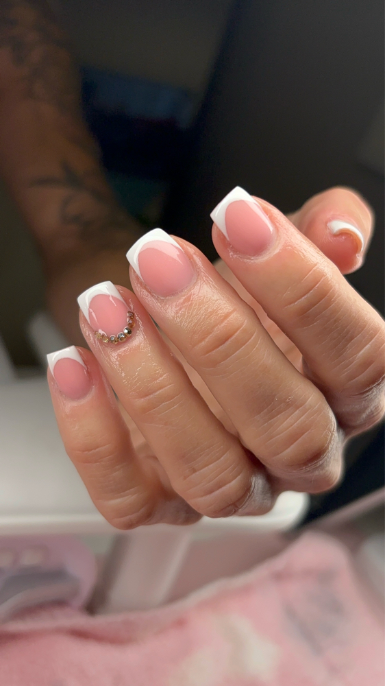 French Tip Add On at Nailz By Judy in Lake Havasu City, AZ