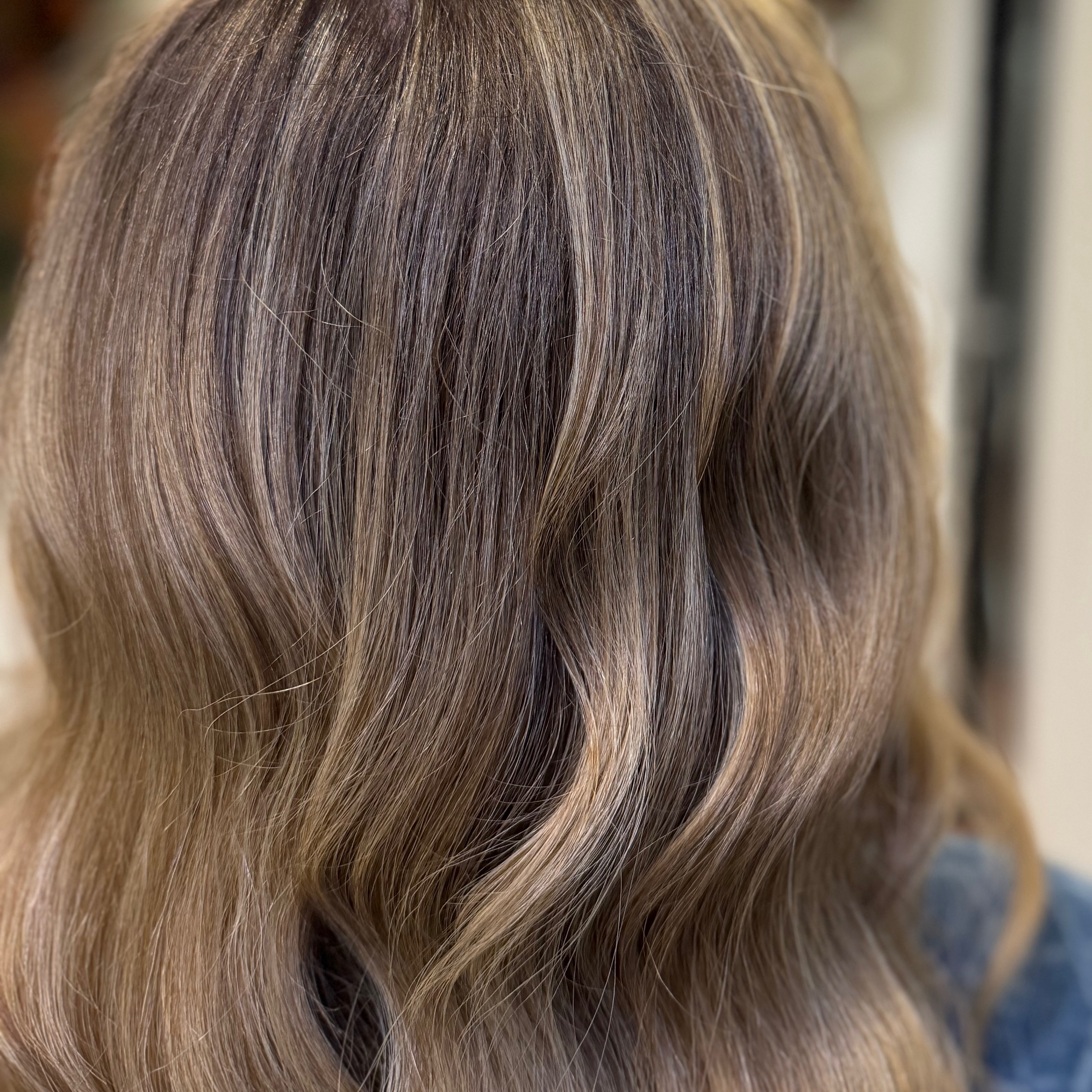 All Over Color + Blowdry at Elegant By Eva in Independence, MO