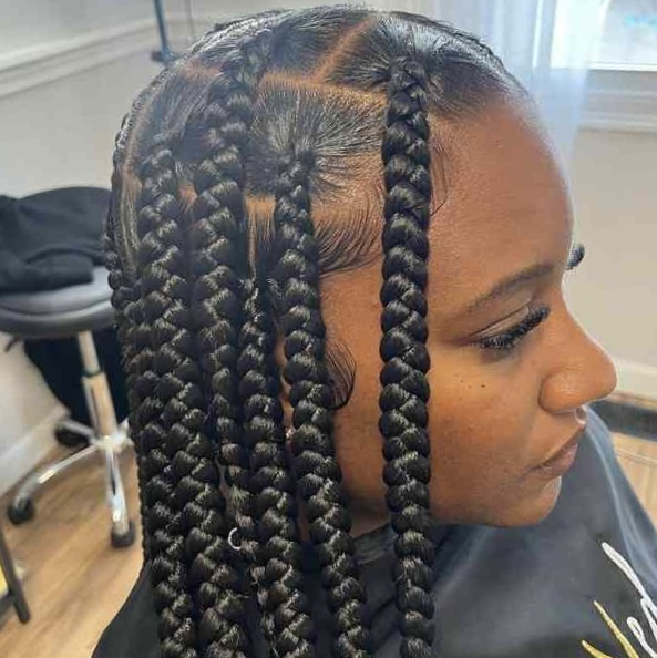 LARGE KNOTLESS BRAIDS