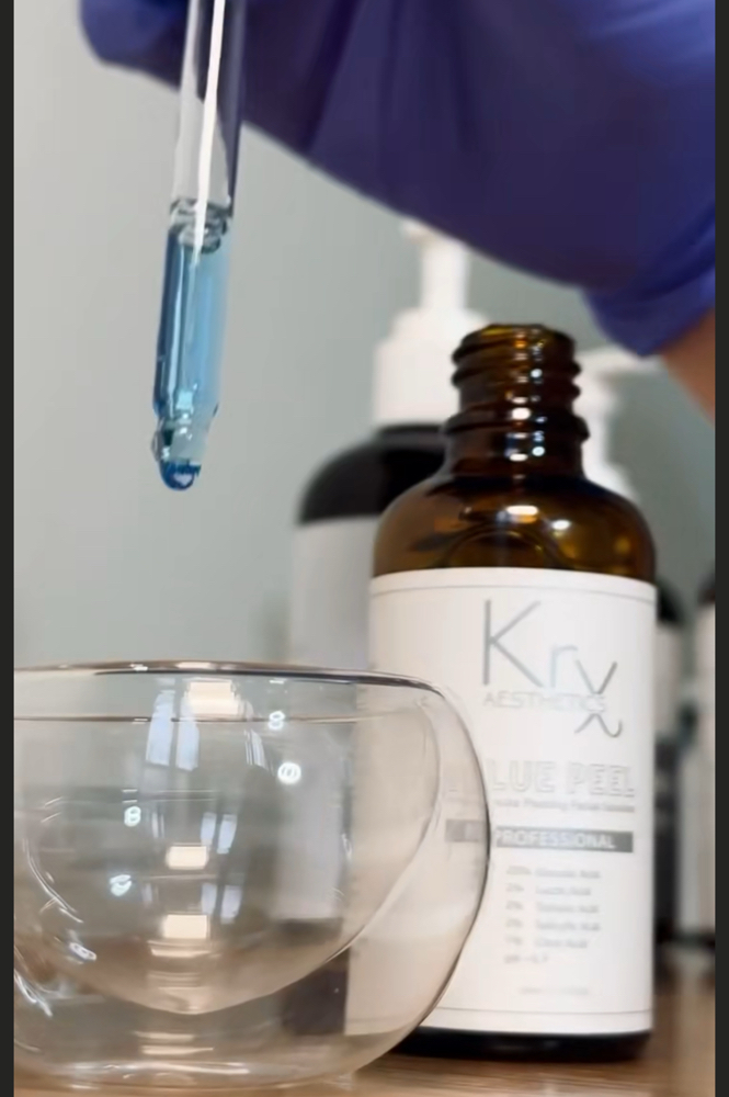 Blue Peel Acne Facial