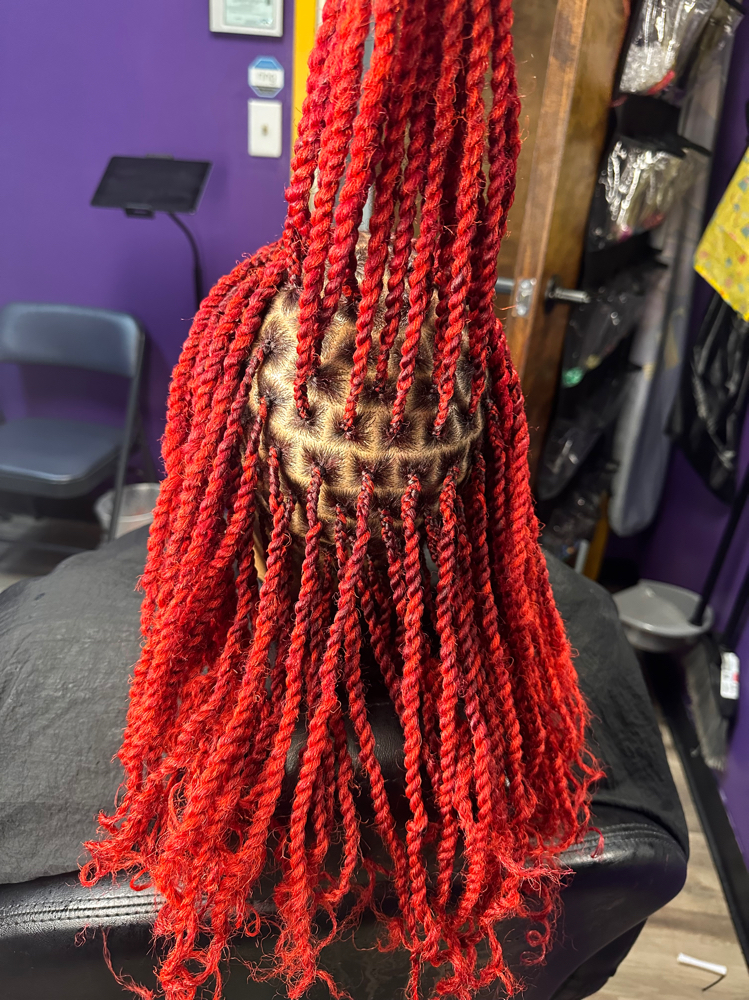 Mini/Kinky Twist w/Synthetic Hair