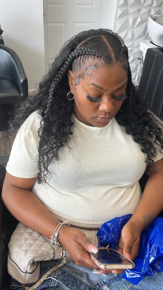Braids w/ sew-in