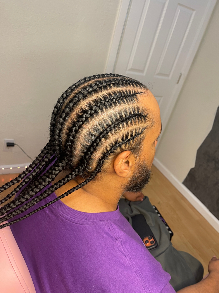 Men 7-10 Stitch Braids