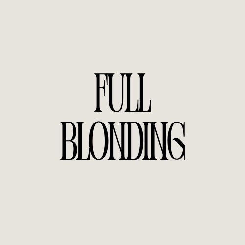 Full Blonding