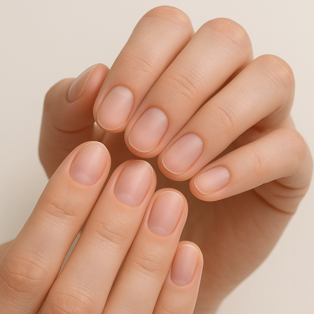 Russian Manicure Without Polish