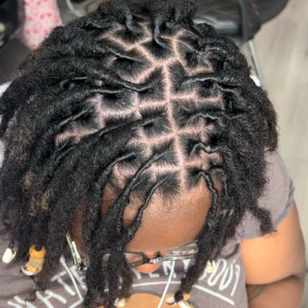 Loc Retwist at Glo Luxe Beauty in New Rochelle, NY
