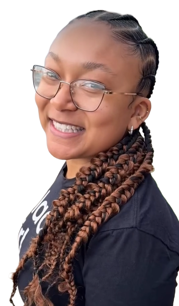 Distressed Ends (Stitch Braids) at Modern Aesthetics Studios in Oakbrook Terrace, IL
