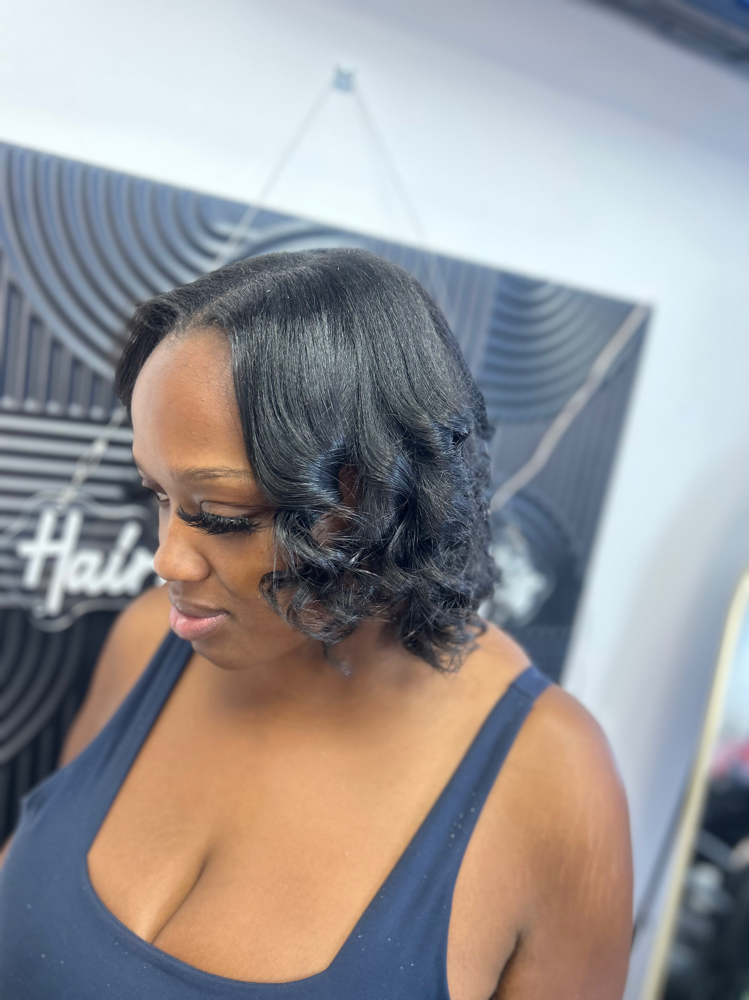 Blow and Bounce (Silk Press)