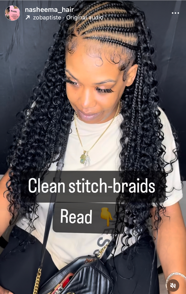 Half Stitch/Sew-in