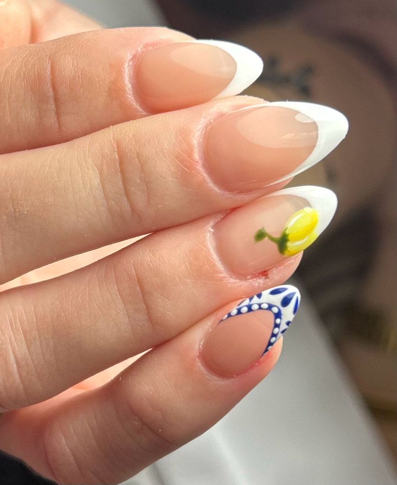 Gel X Medium One Design at Rodriann Fuentes Nail Studio, LLC in Weeki Wachee, FL