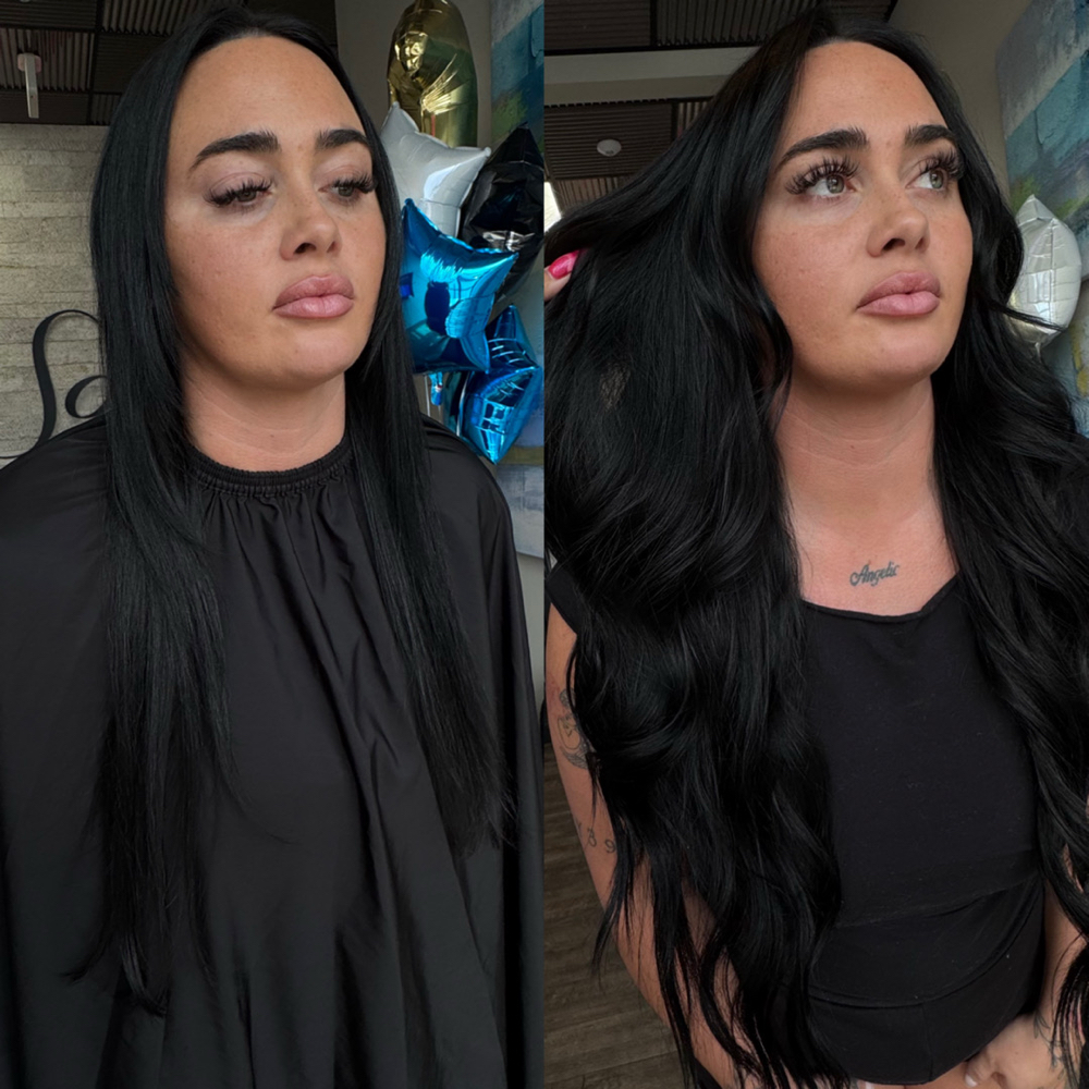 HAIR EXTENSION INSTALL