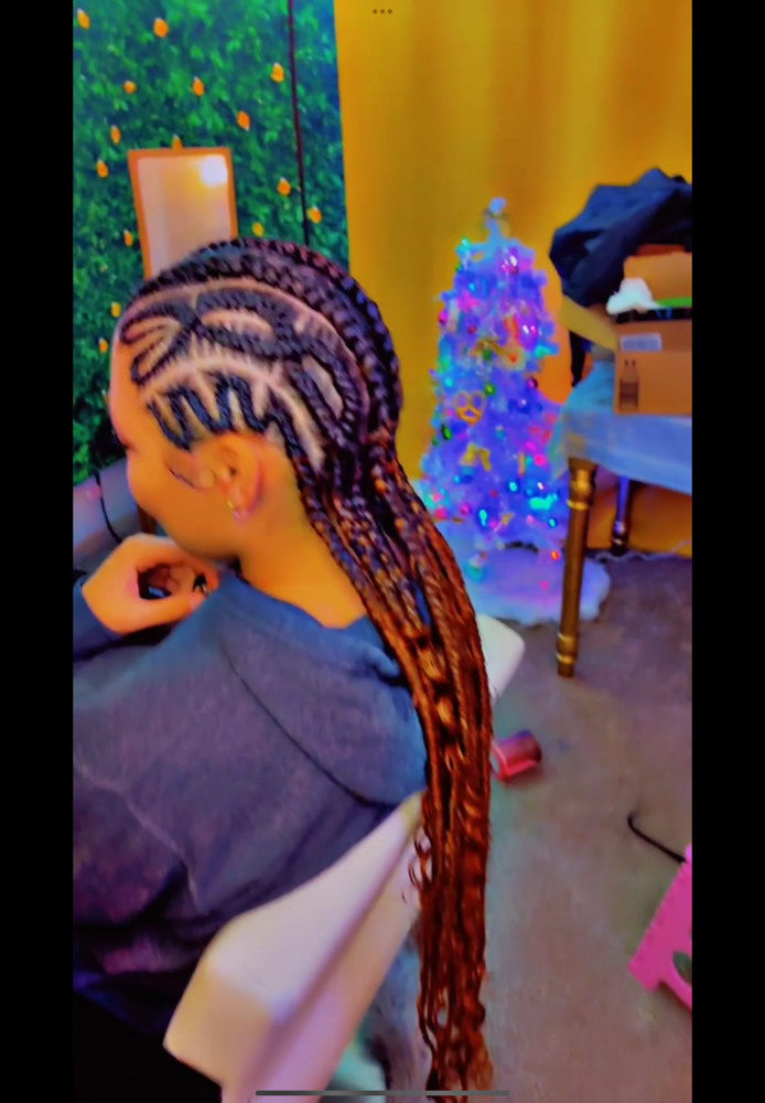Free Style Stitch Braids at Nays Beauty Parlor in Warrensbug, MO
