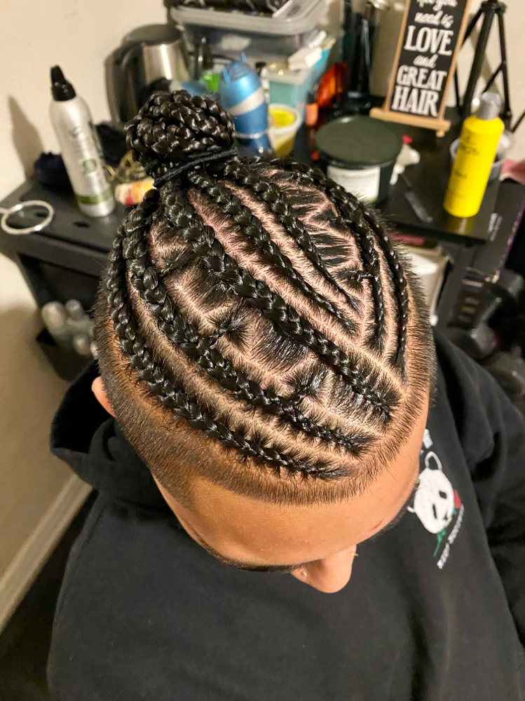 Stitch Braids (1/2 head)