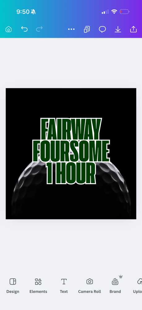 Fairway Foursome 1 HR (up to 4)