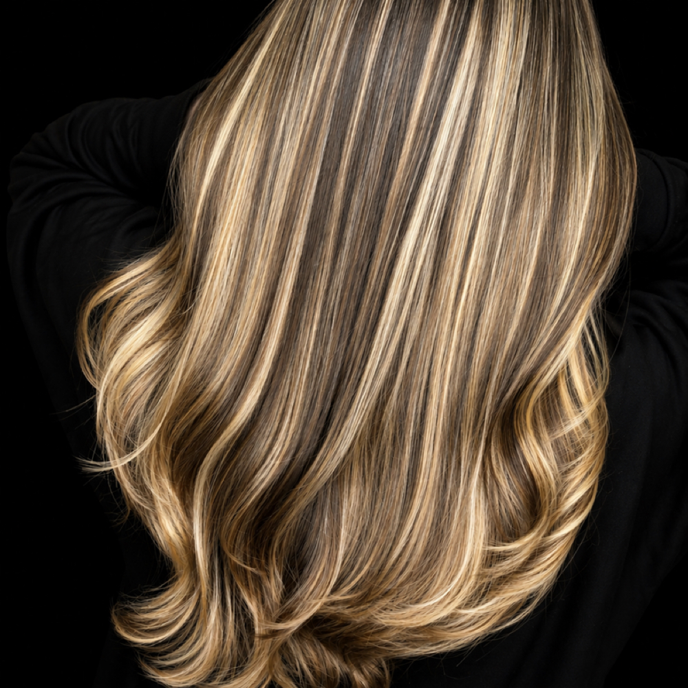 Highlights Full at The HairHouse HairHarlot in Austin, TX