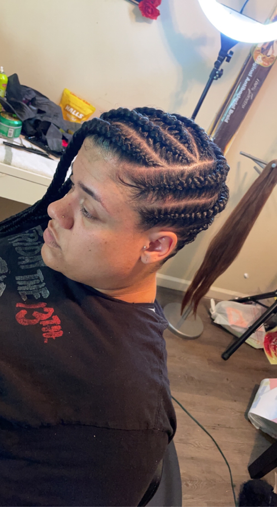 Large 1 Layer Lemonade Braids