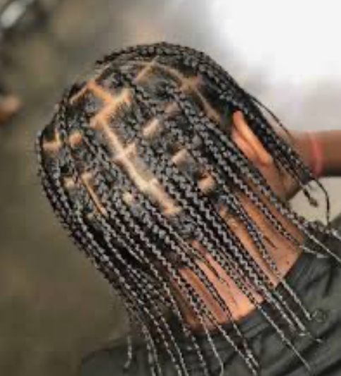 Box Braids ( Natural Hair)