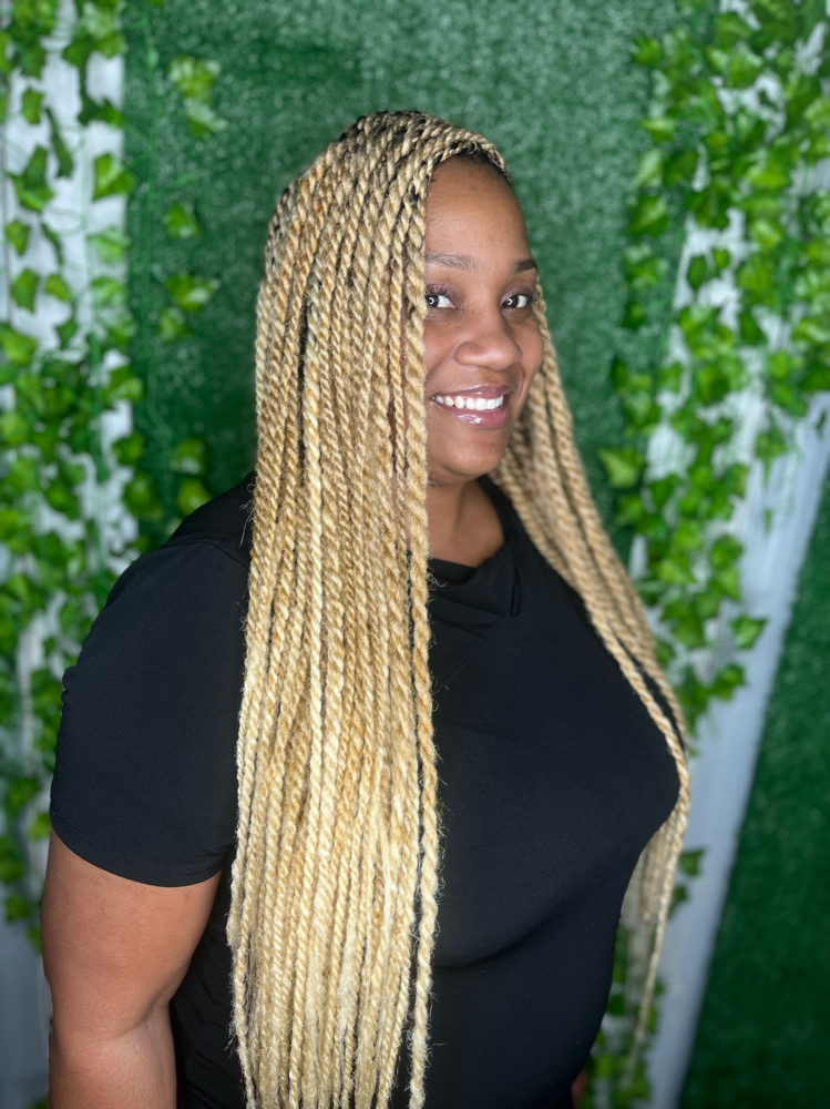 Small Senegelese Twist Bud Lenght